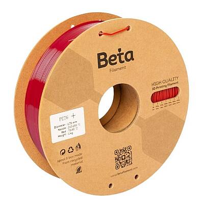  Beta PETG+ Kırmızı Filament 1.75mm 1Kg - 2