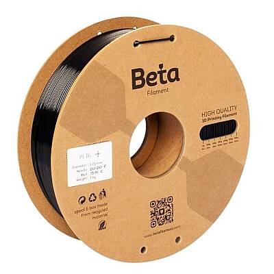  Beta PETG+ Siyah Filament 1.75mm 1Kg - 2