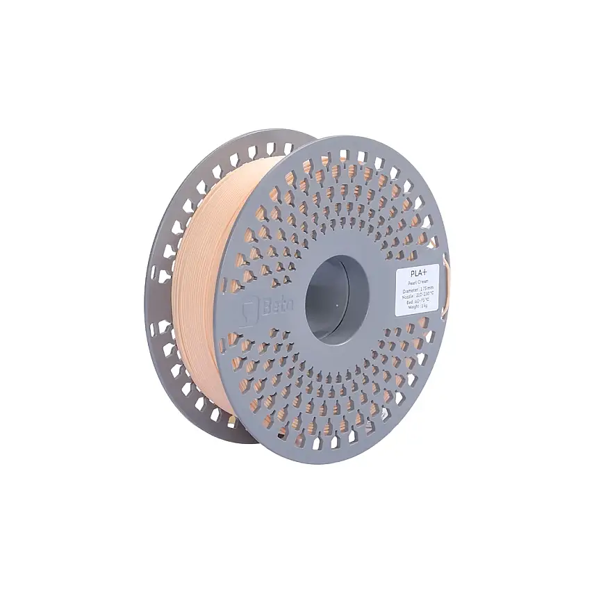 Beta Pla Plus İnci Krem Filament 1.75mm 1Kg - 1