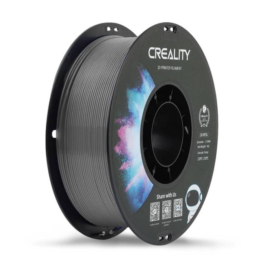 Creality CR-PETG Gri Filament 1.75mm 1Kg - 1