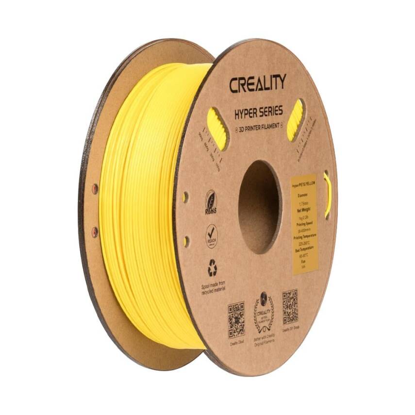 Creality Hyper PETG Sarı Filament 1.75mm 1Kg - 1