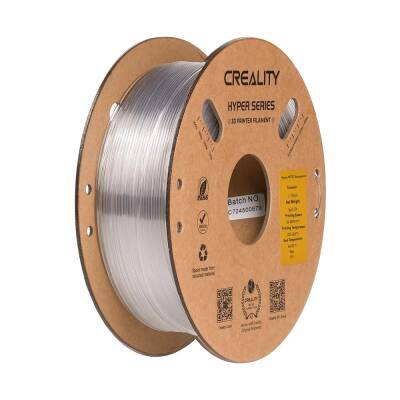 Creality Hyper PETG Transparan Filament 1.75mm 1Kg 