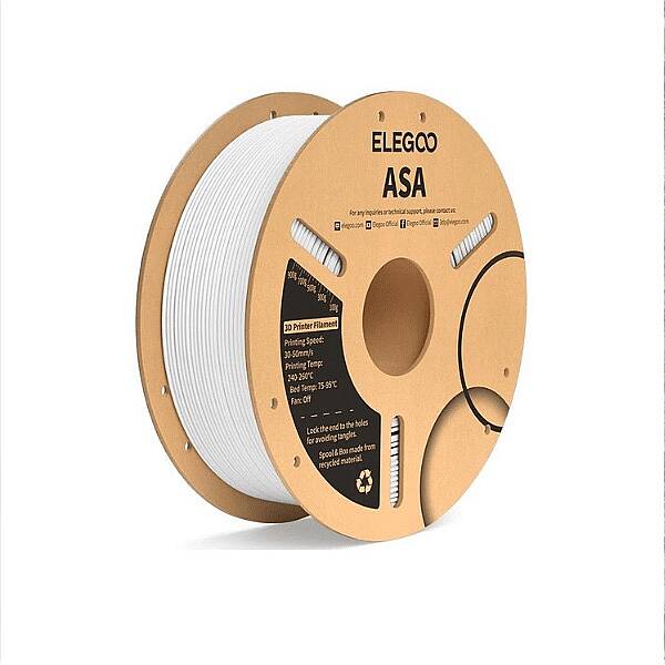Elegoo ASA Beyaz Filament 1.75mm 1Kg - 1