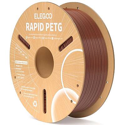 ELEGOO Rapid PETG Kahverengi Filament 1.75mm 1Kg