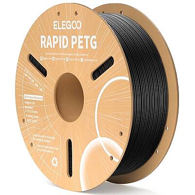 ELEGOO Rapid PETG Siyah Filament 1.75mm 1Kg 