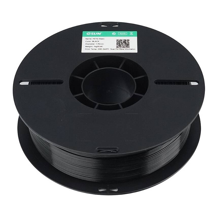 Esun PETG Basic Siyah Filament 1.75mm 1Kg - 3