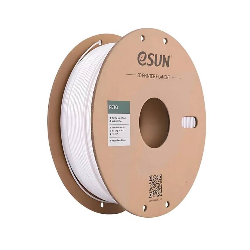 Esun PETG Beyaz Filament 1.75mm 1Kg - 2