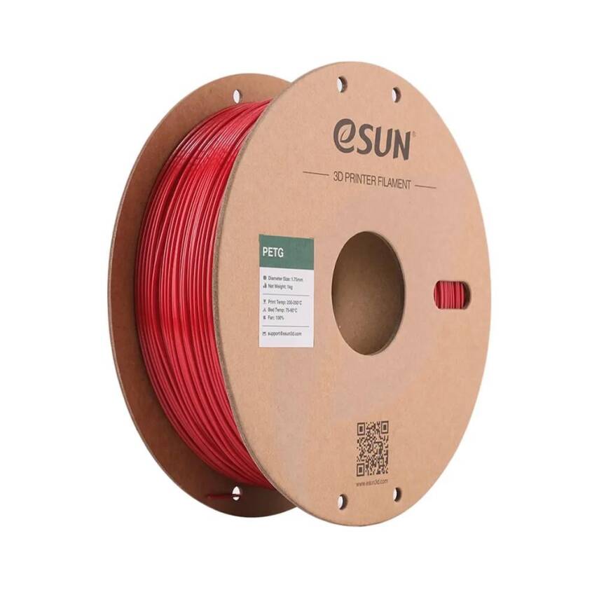 Esun PETG Kırmızı Filament 1.75mm 1Kg - 1