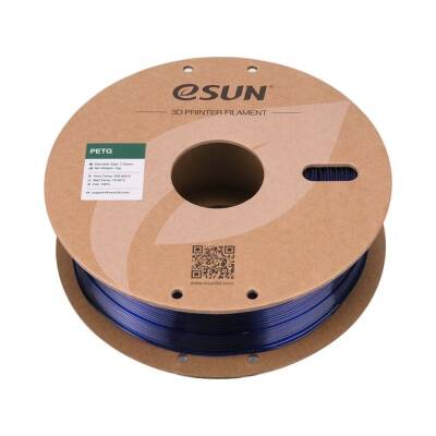Esun PETG Transparan Mavi Filament 1.75mm 1Kg - 3