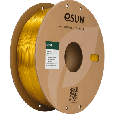 Esun PETG Transparan Sarı Filament 1.75mm 1Kg