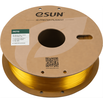 Esun PETG Transparan Sarı Filament 1.75mm 1Kg - 3