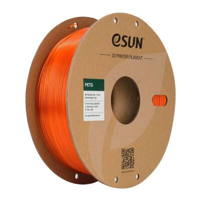 Esun PETG Transparan Turuncu Filament 1.75mm 1Kg
