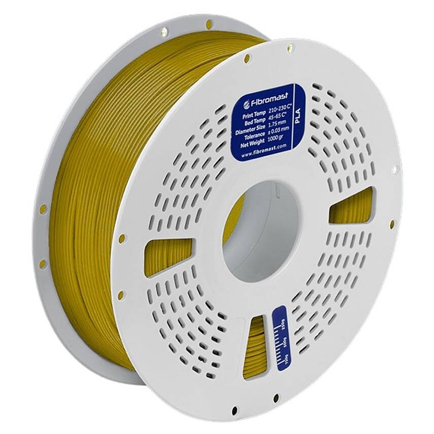 Fibromast PetG Altın Filament 1.75mm 1Kg - 2