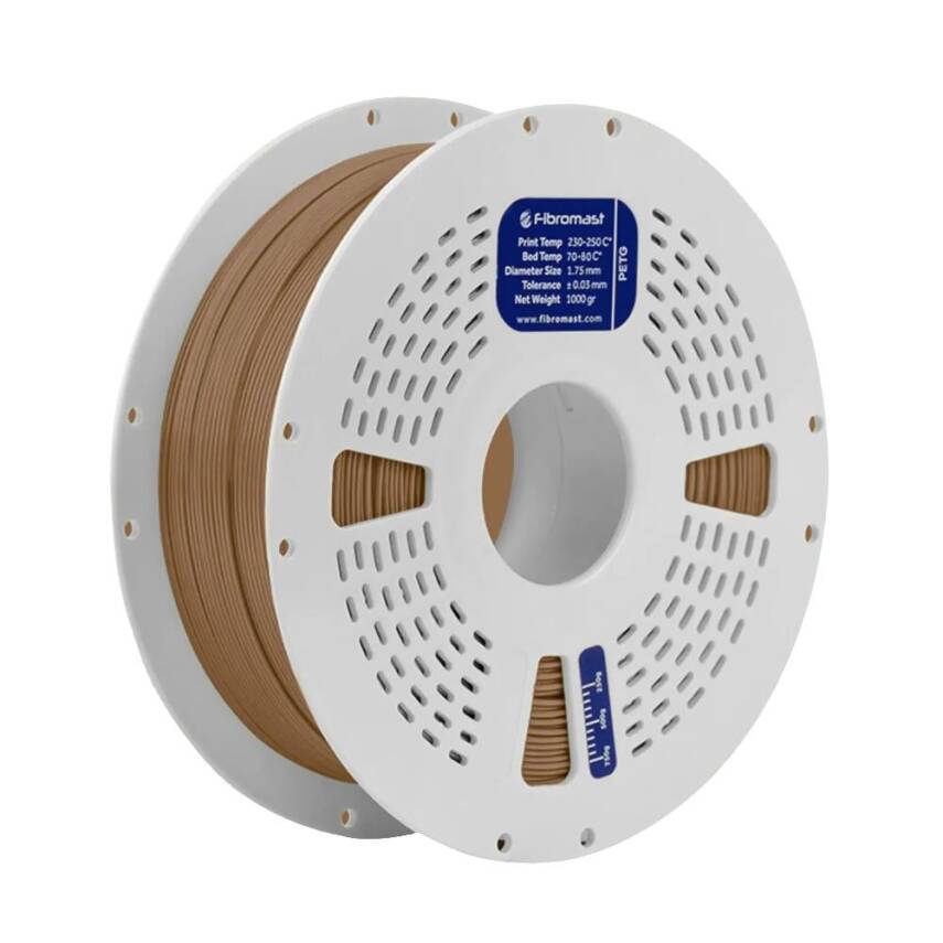 Fibromast PETG Kahverengi Filament 1.75mm 1Kg - 1