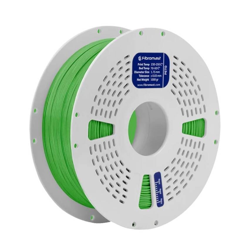 Fibromast PETG Yeşil Filament 1.75mm 1Kg - 1