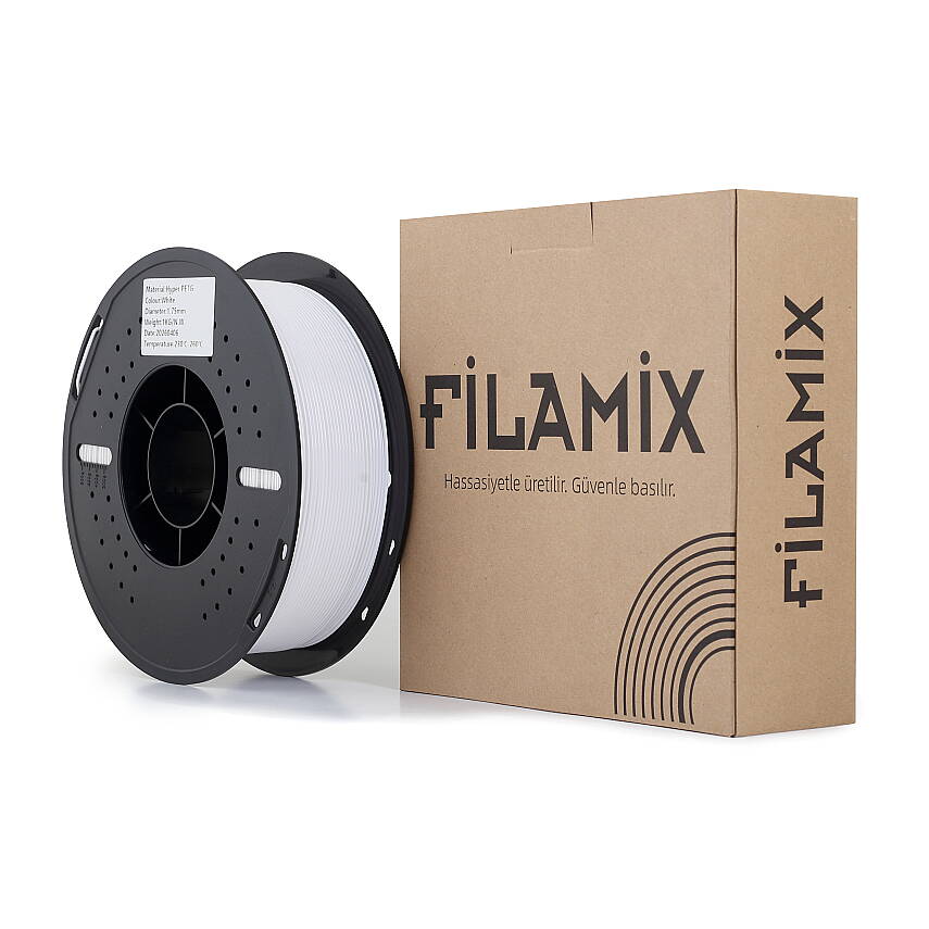 Filamix Hyper PETG Beyaz Filament 1.75mm 1Kg - 2