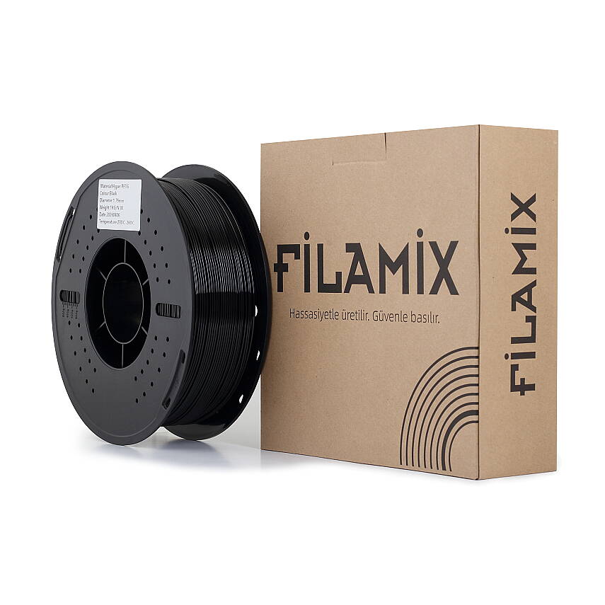 Filamix Hyper PETG Siyah Filament 1.75mm 1Kg - 2