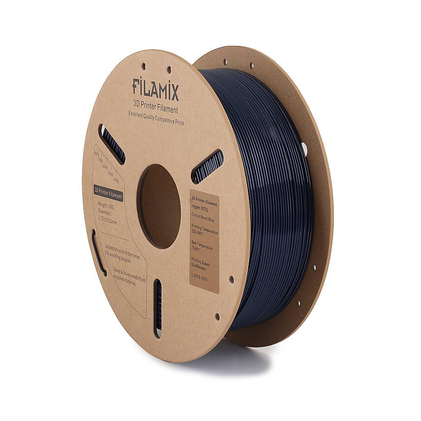 Filamix Hyper PETG Lacivert Filament 1.75mm 1Kg - 2