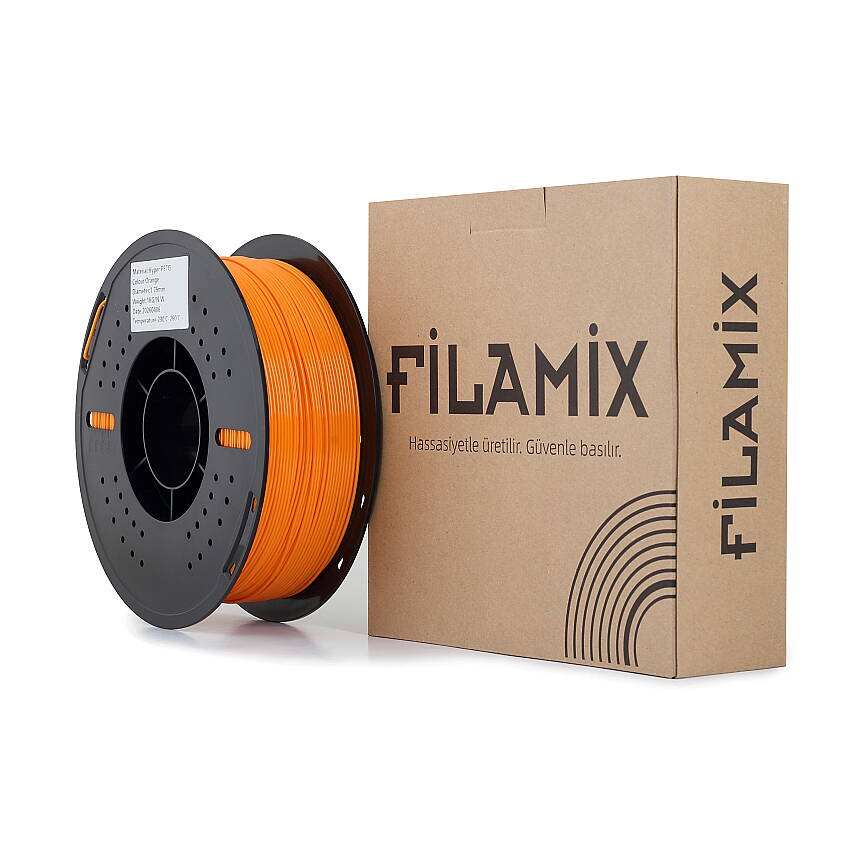 Filamix Hyper PETG Turuncu Filament 1.75mm 1Kg - 2