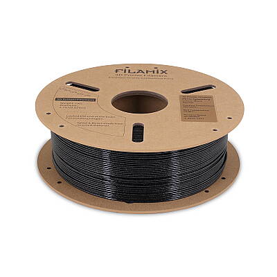 Filamix PETG Sparkling Siyah Filament 1.75mm 1Kg (1)