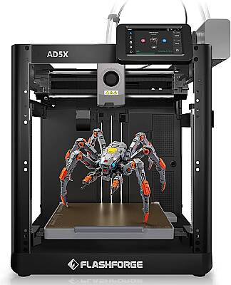 FLASHFORGE Adventurer 5X 3D Yazıc (2 adet Elas marka filament hediyeli) (1)