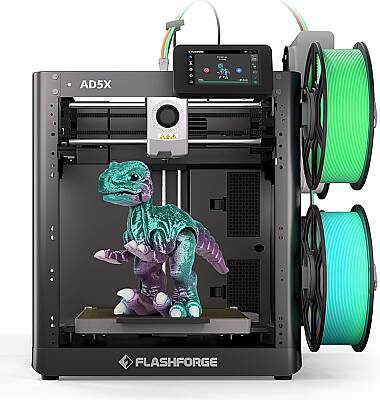 FLASHFORGE Adventurer 5X 3D Yazıc (2 adet Elas marka filament hediyeli) - 4