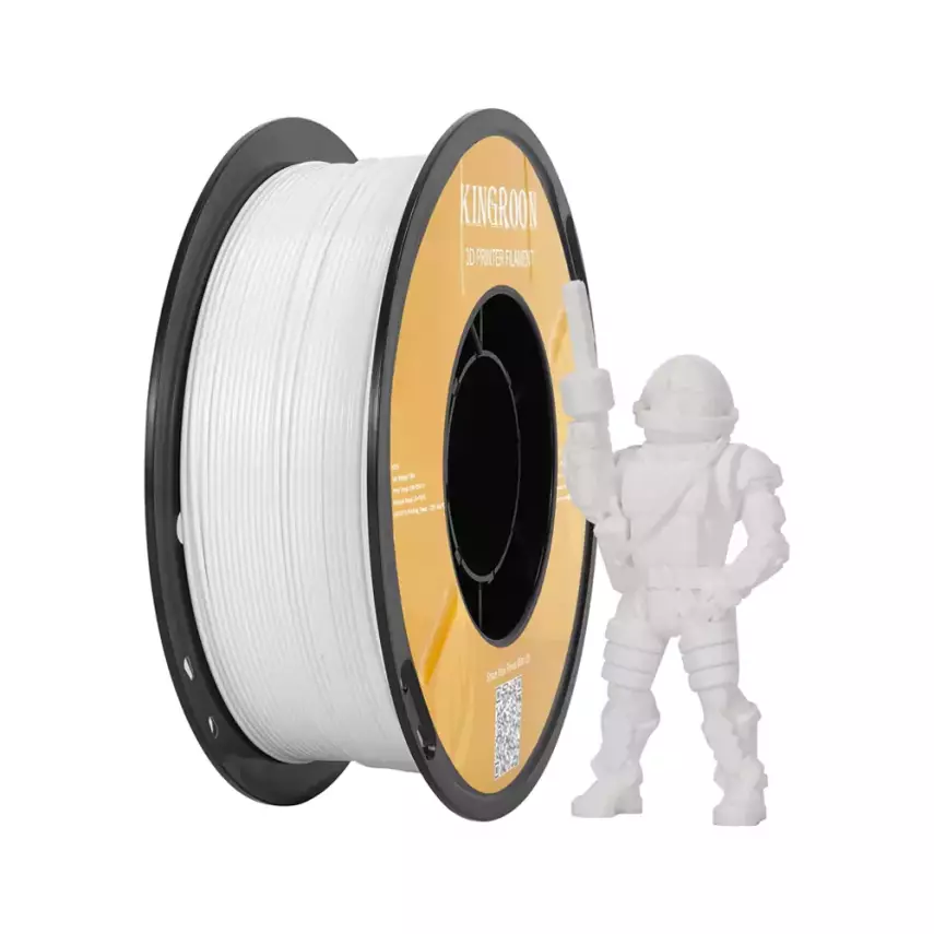 Kingroon Rapid PETG Beyaz Filament 1.75mm 1Kg - 1