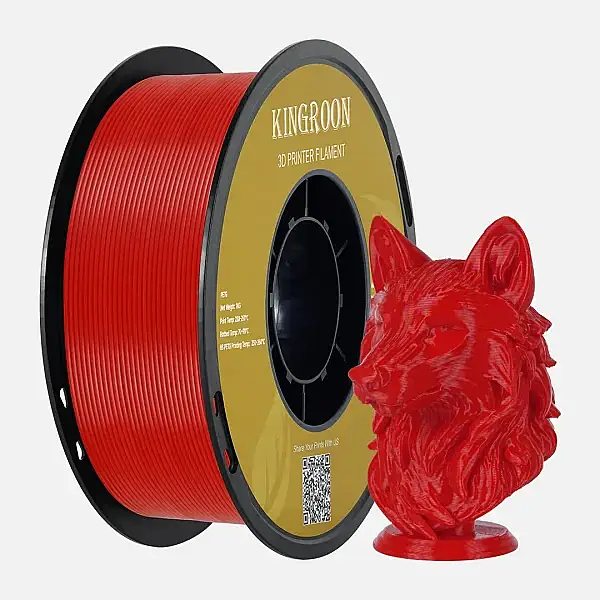 Kingroon Rapid PETG Kırmızı Filament 1.75mm 1Kg - 1