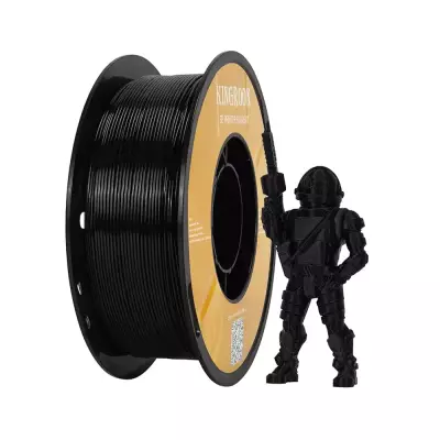 Kingroon Rapid PETG Siyah Filament 1.75mm 1Kg 