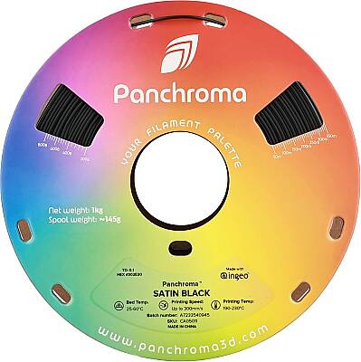 Panchroma Satin Siyah Filament 1.75mm 1Kg