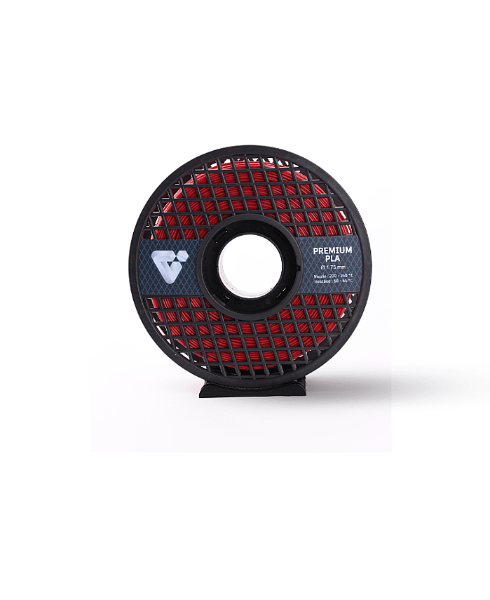 Valment PLA Premium Koyu Kırmızı Filament 1.75mm 1Kg - 2